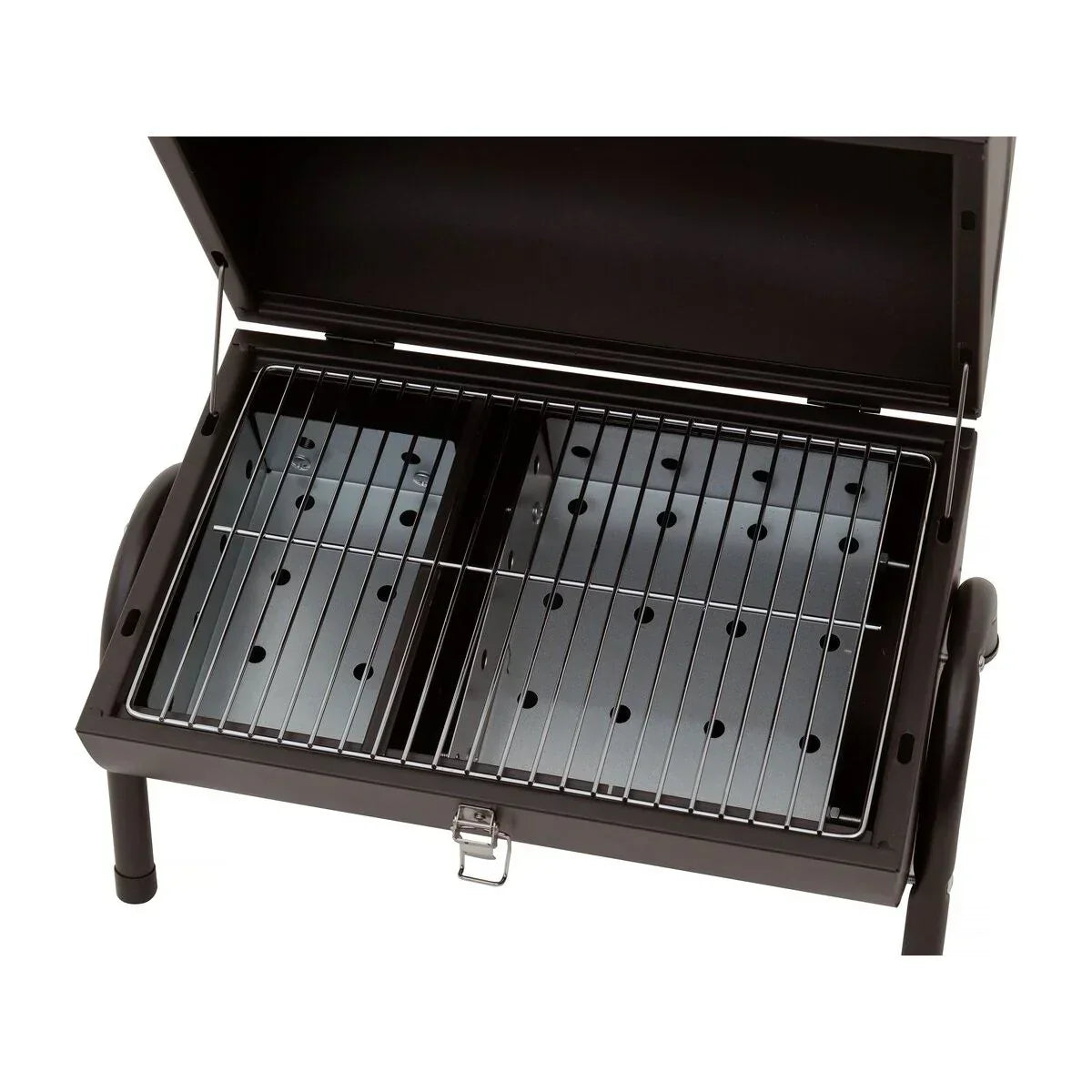 Przenośny Grill Węglowy „Capitán” – 42 X 27 X 43 Cm – Czarny