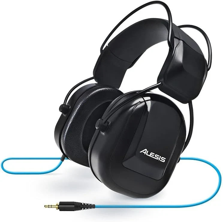 Alesis Nitro Max Kit – Elektroniczna perkusja z cichymi naciągami siateczkowymi, dwustrefowym padem werbla 10", Bluetooth, 440+ autentycznych brzmień, lekcjami Drumeo, USB MIDI, pedałem stopy