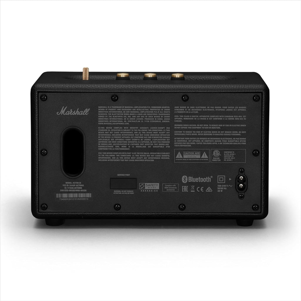 Marshall Acton Iii 1006005 Głośnik Bluetooth, Beżowy, 24,7 x 412 x 27,6 cm