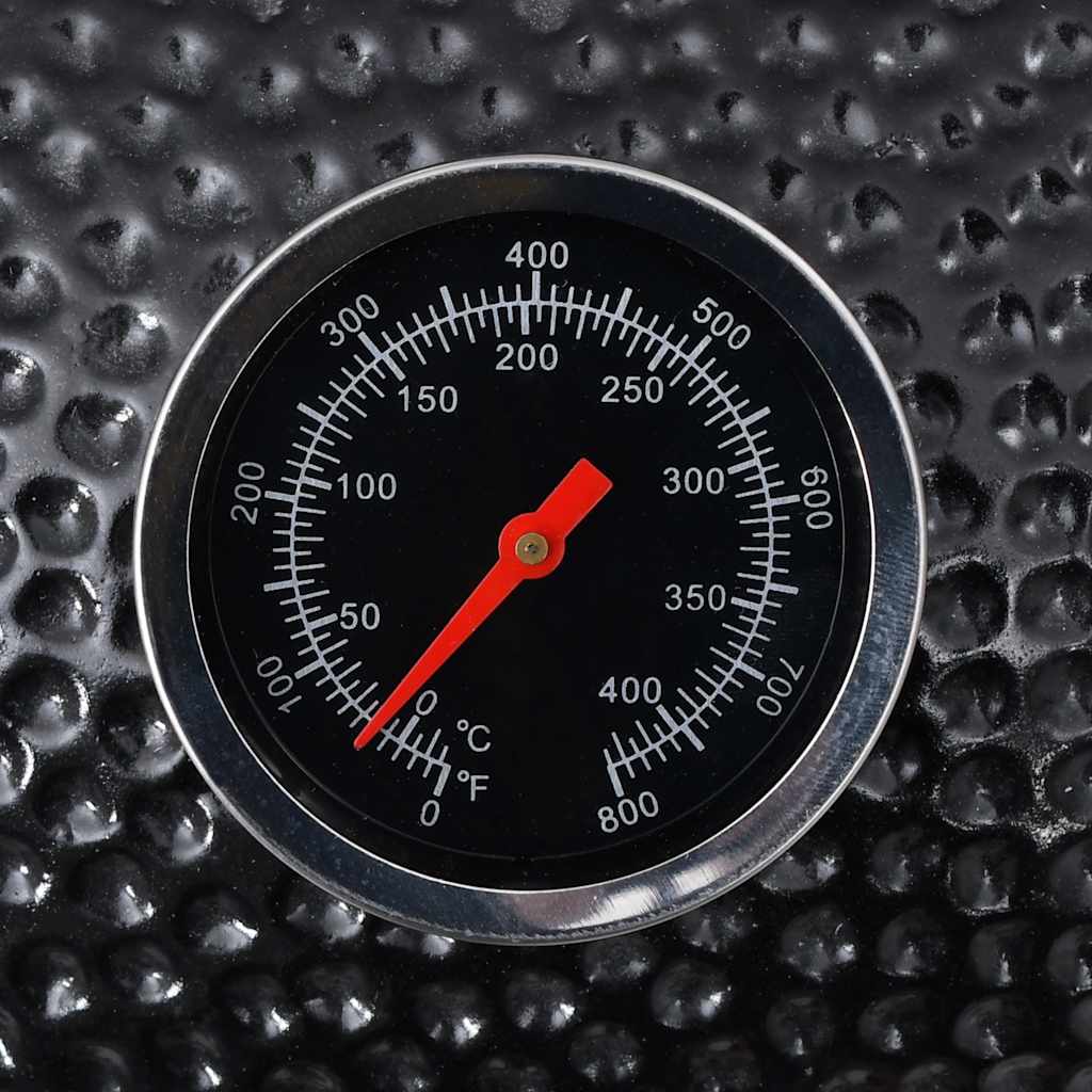 Grill ceramiczny Kamado barbecue i wędzarnia 81 cm v7356
