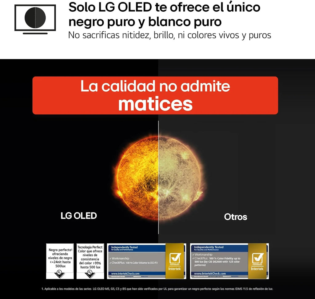 OLED48C54LA - Telewizor 48", OLED EVO 4K, Smart TV AI C5, WebOS 25, Super Upscaling, Dolby Vision i Dolby Atmos, AMD FreeSync, Alexa/Asystent Google, Czarny
