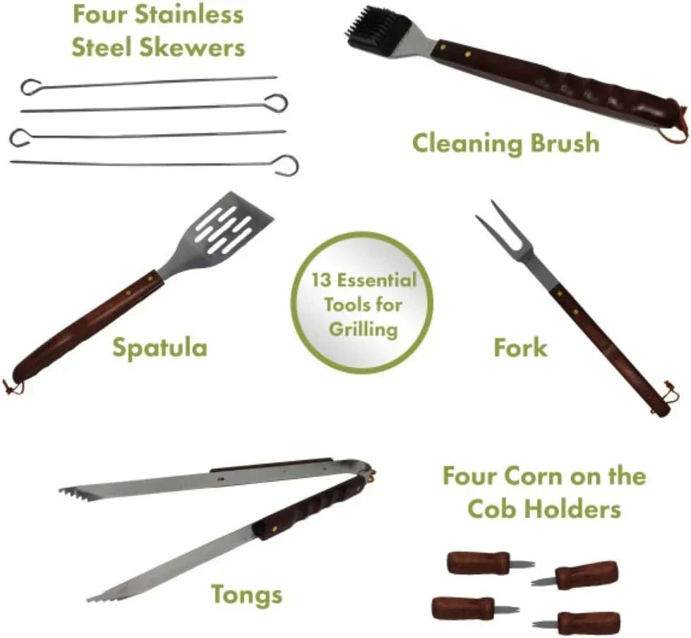 2026 Royal Gourmet CC1830 30-calowy grill węglowy ze składanym stolikiem bocznym, grill zewnętrzny z rusztem o powierzchni 4045 cm² do ogrodu, na patio i imprezy, czarny