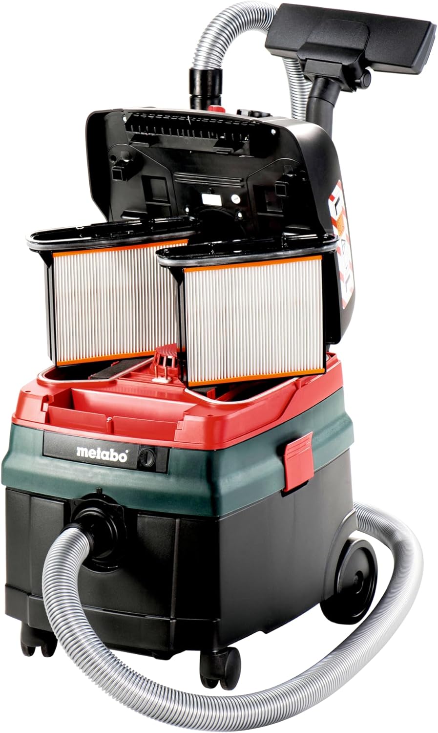 Metabo 602024000 Odkurzacz, Czarny/Zielony, ‎59,4 x 41 x 63 cm; 11 kg