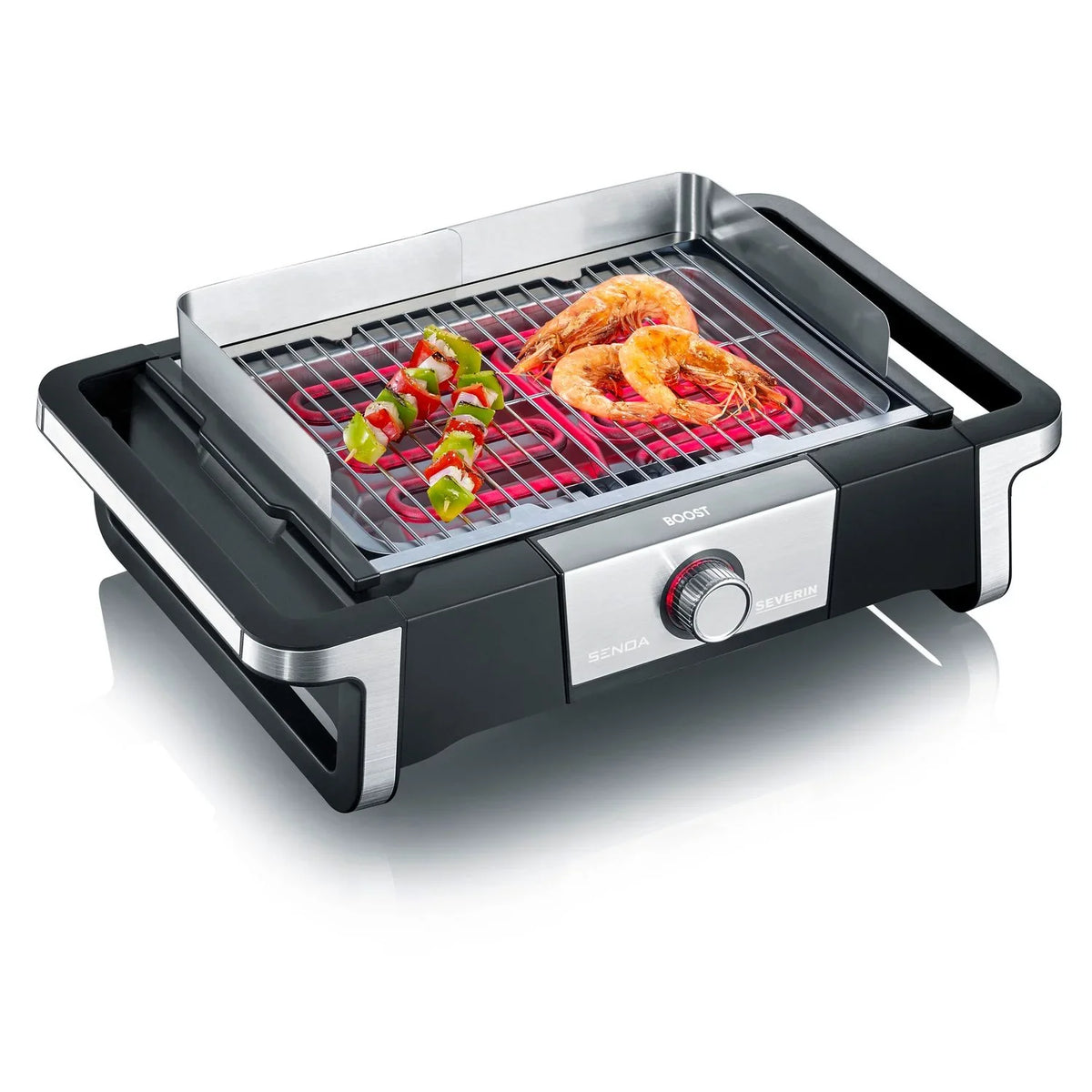 Grill Elektryczny Barbacoa Boost Czarny Pg 8113 Severin