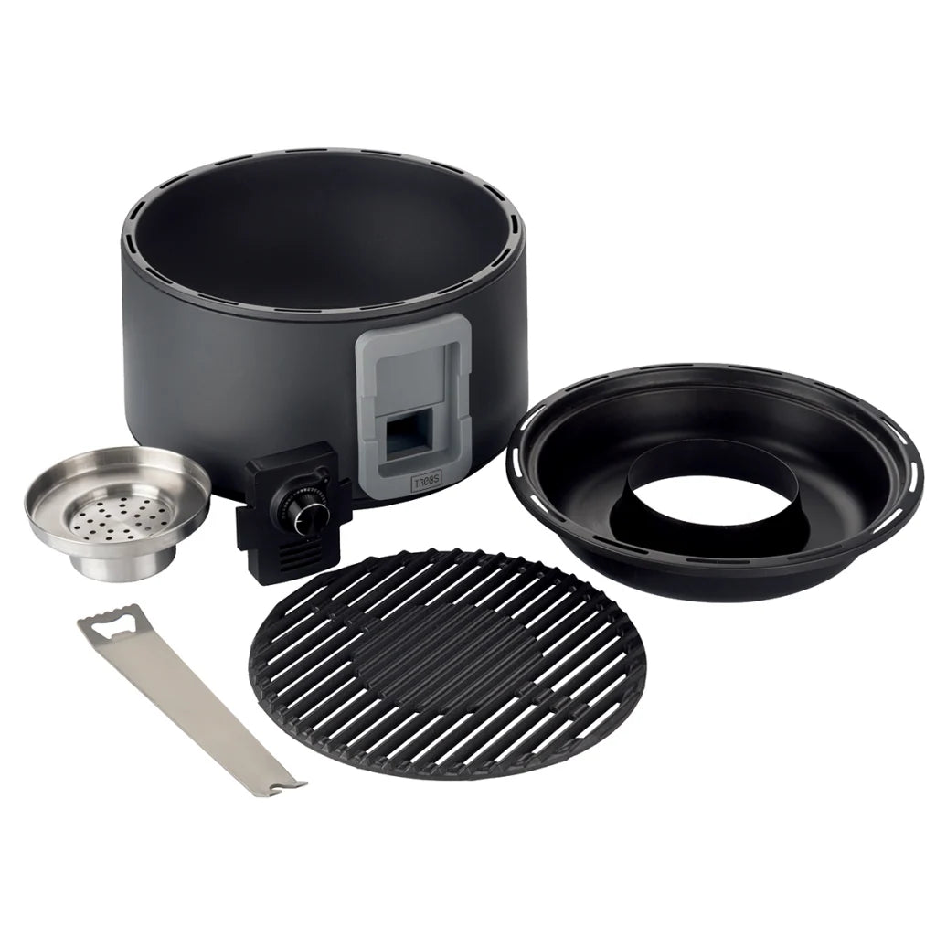 Przenośny Grill Węglowy 35 cm Czarny 99335 Trebs