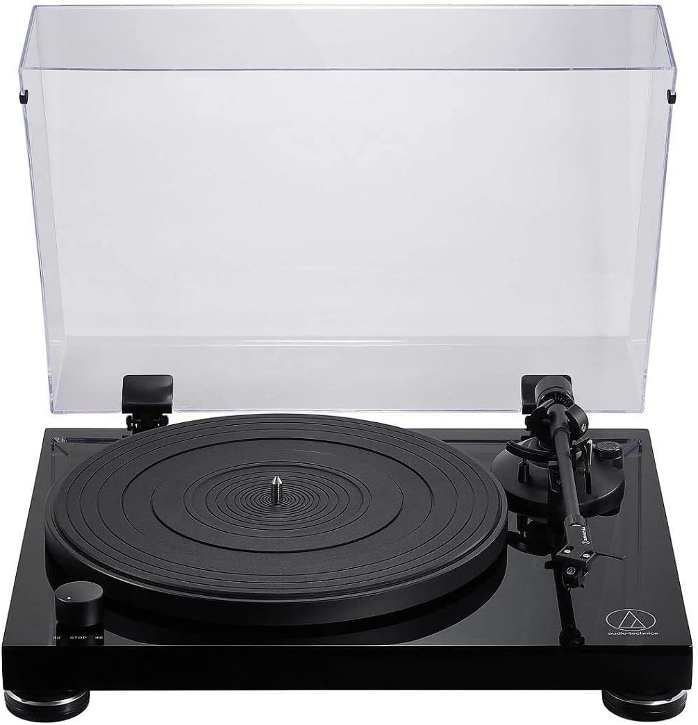 Audio-Technica AT-LPW50PB Gramofon, Czarny, 49.8 x 41.4 x 19.6 cm