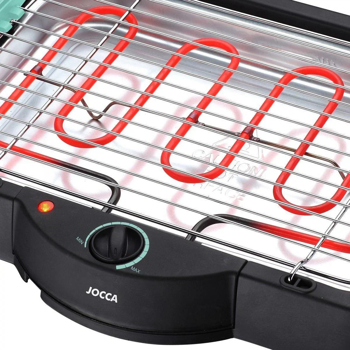 Grill elektryczny 2000W z wyjmowaną tacką Jocca