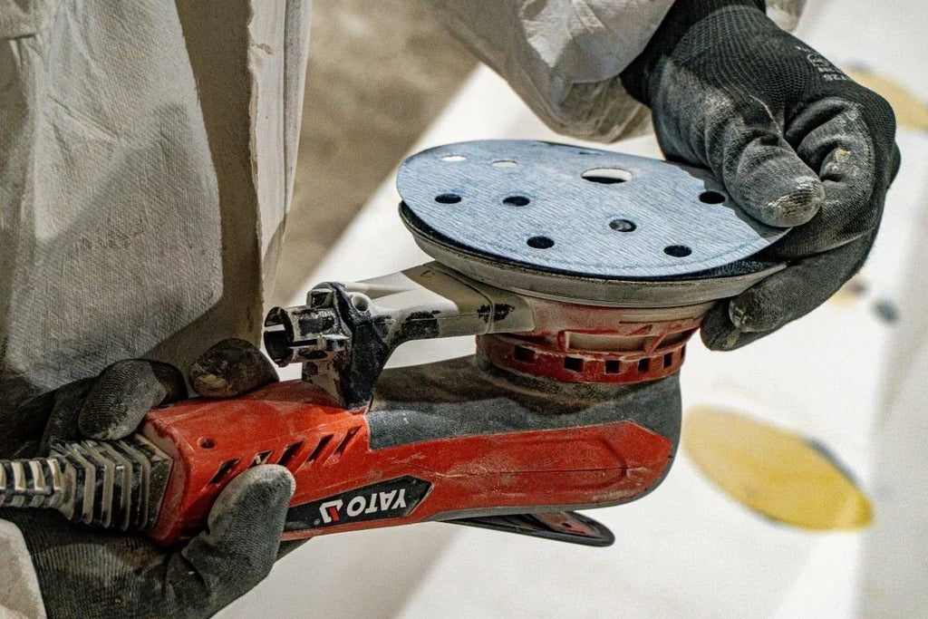 ORBITAL SANDER 150MM 350W WITH SPEED CONTROL + P120 DISCS 50 pcs. YATO