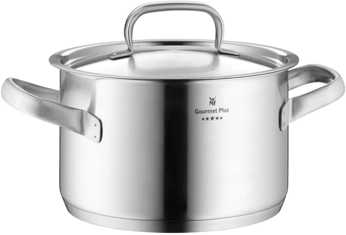 Wmf Gourmet Plus, zestaw garnków, metal, srebrny, 5 sztuk