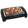 Bomann BQ 1240 - Grill Elektryczny Z Chromowanym Rusztem 35,5 X 24,5 Cm, 2000 W, Kolor Czarny