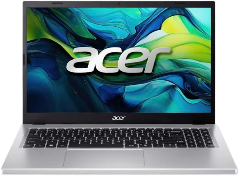 acer Aspire Go 15 - Laptop 15,6" (Intel Core i7 13620H, 16 GB RAM DDR5, 1024 GB SSD, Windows 11 Home, Intel UHD Graphics) Kolor Srebrny, Klawiatura QWERTY Hiszpańska z Klawiaturą Numeryczną