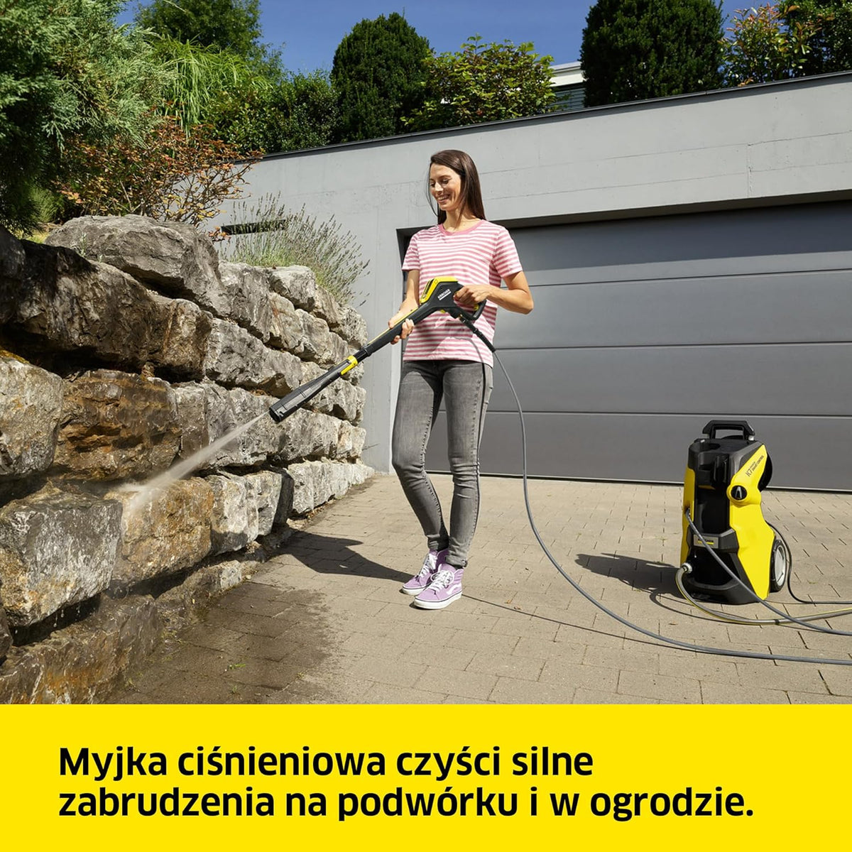 Kärcher Myjka ciśnieniowa K 7 Premium Smart Control Flex, ciśnienie: maks. 180 bar, przepływ: 600 l/h, powierzchnia: 60 m²/h, filtr wody, waga: 17,9 kg, wąż ciśnieniowy Flex, dysza Multi Jet