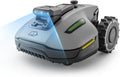 MAMMOTION YUKA mini 2500 robotgräsklippare utan gränskabel, ingen signalförlust, ingen RTK, AI-bildbehandling med tre kameror, DropMow, 45 % lutning, automatisk mappning, upp till 500 m2(Mowing for 500�O)