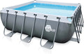 yourGEAR Basen Rodzinny XL 3x3m - Basen Ogrodowy z Wytrzymałą Stalową Ramą, 8100L