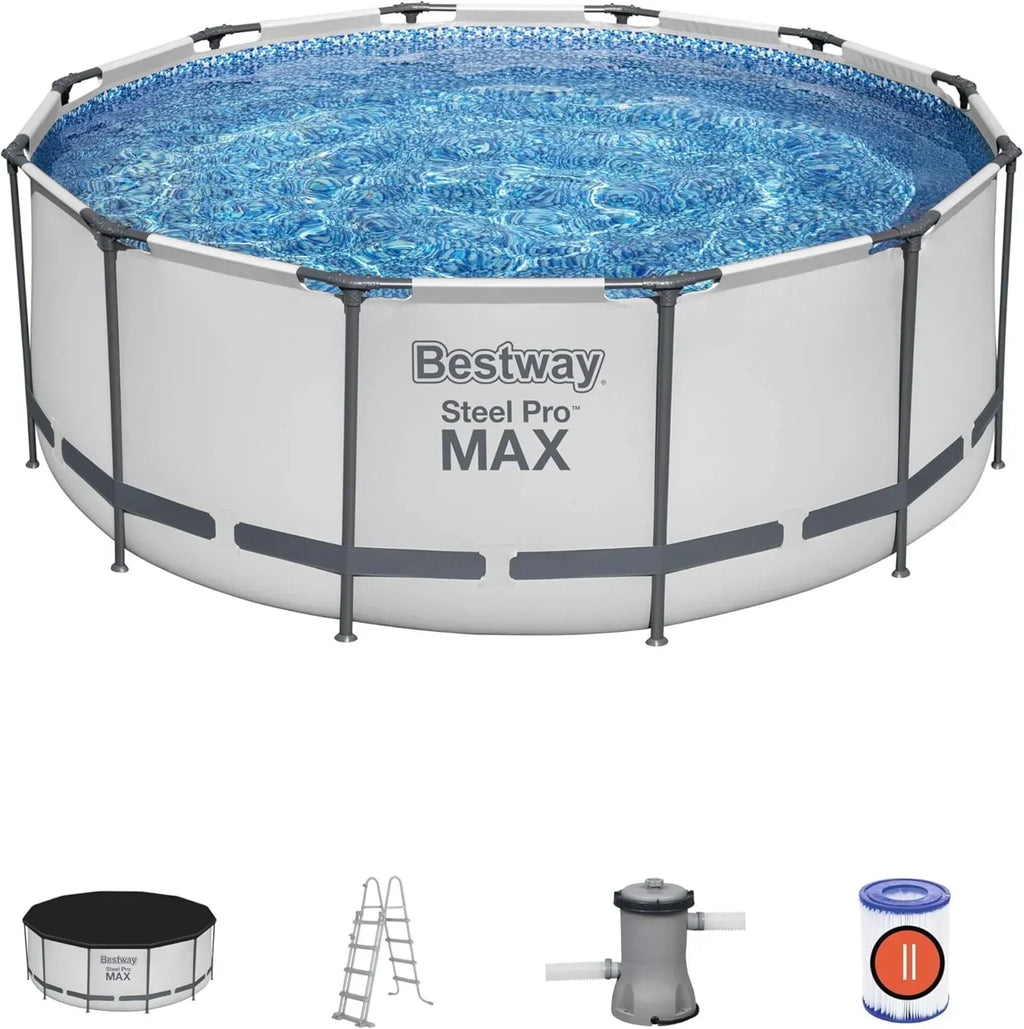 Bestway Steel Pro MAX 12' x 48"/3,66m x 1,22m Zestaw Basenowy