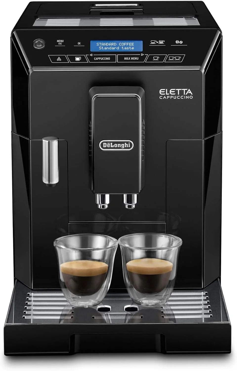 De'Longhi ECAM 44.666.B ELETTA Cappuccino, ECAM44.660.B, czarny połysk