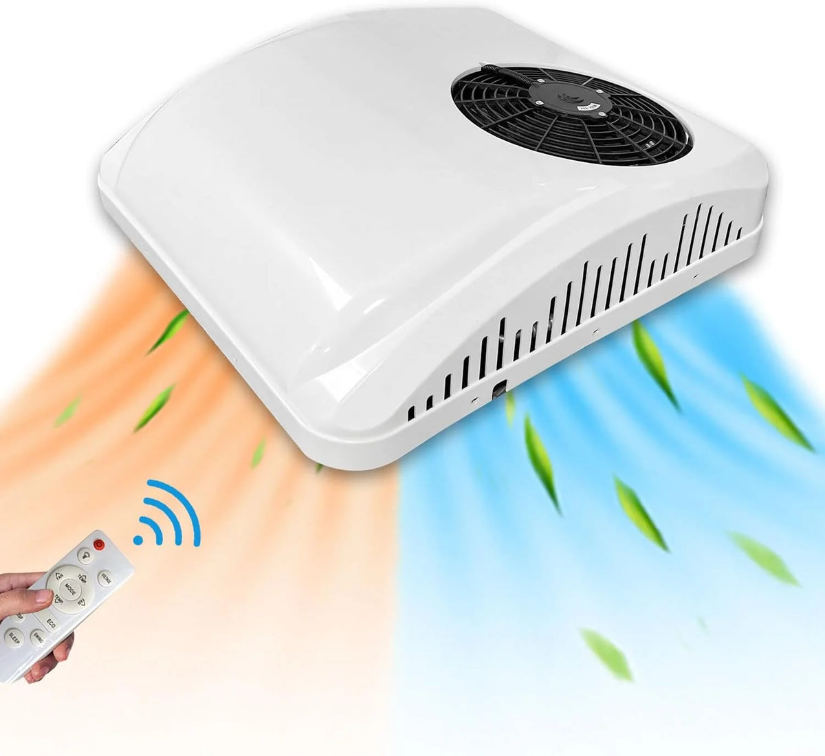 Klimatyzacja RV 8000 BTU, DC 12V do samochodów ciężarowych i kamperów