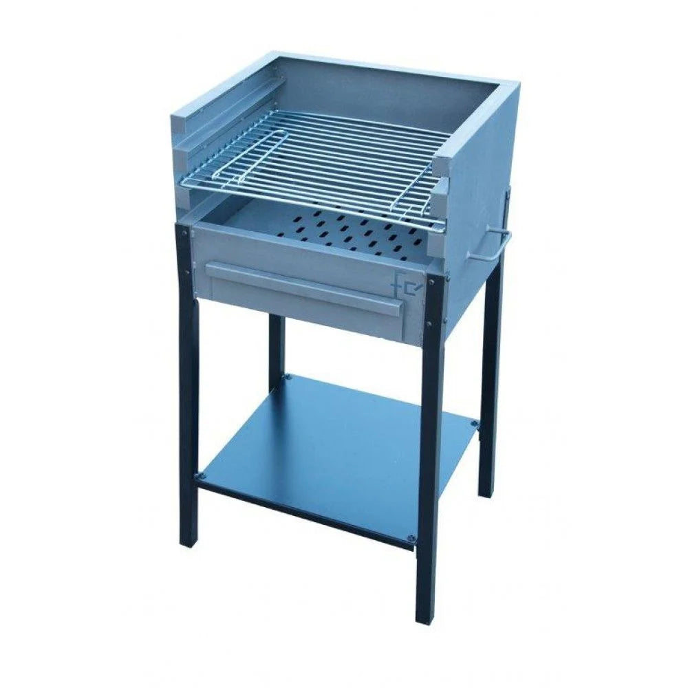 Flores Cortes - Grill 3 poziomy Model Zujar 500 X 400 X 1.000 Mm. Na drewno i węgiel
