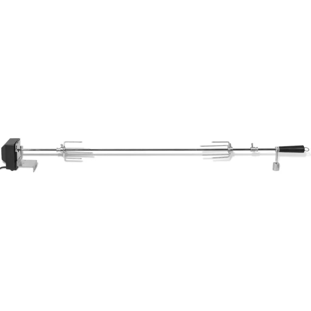 Rożen do pieczenia i grillowania z silnikiem stalowy 1200 mm vidaXL