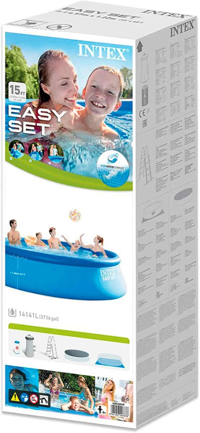 Intex 26168NP-BASEN Easy Set D457X122 CM (Z Pompą Filtrującą 220-