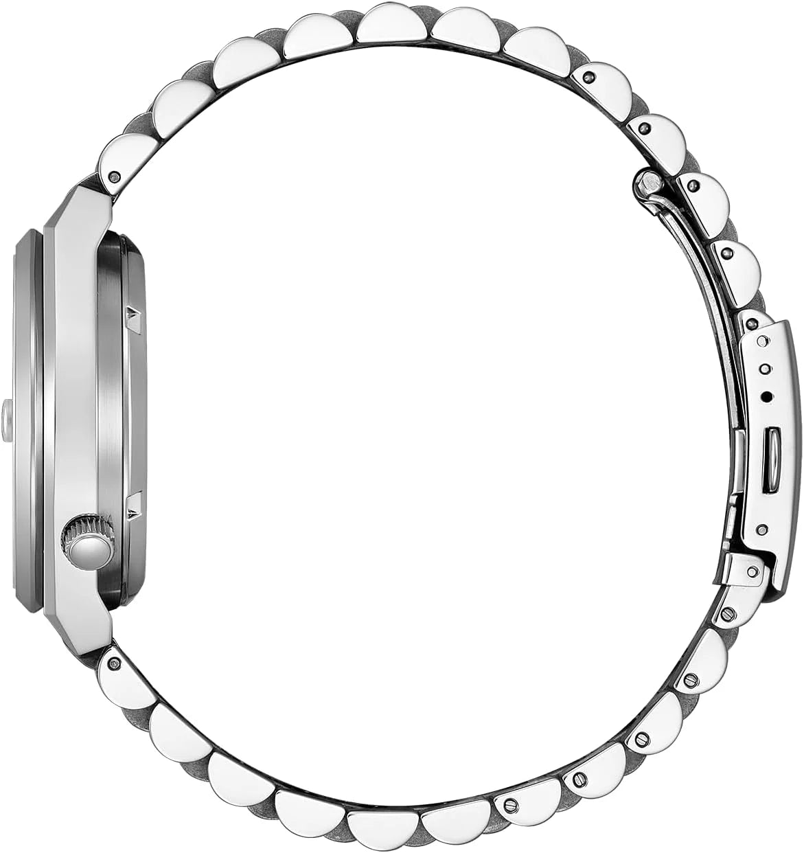 Zegarek damski Citizen Automatic z bransoletą ze stali nierdzewnej, 37 mm, szkło szafirowe, data, błękitny lód, NJ0200 w różnych wariantach