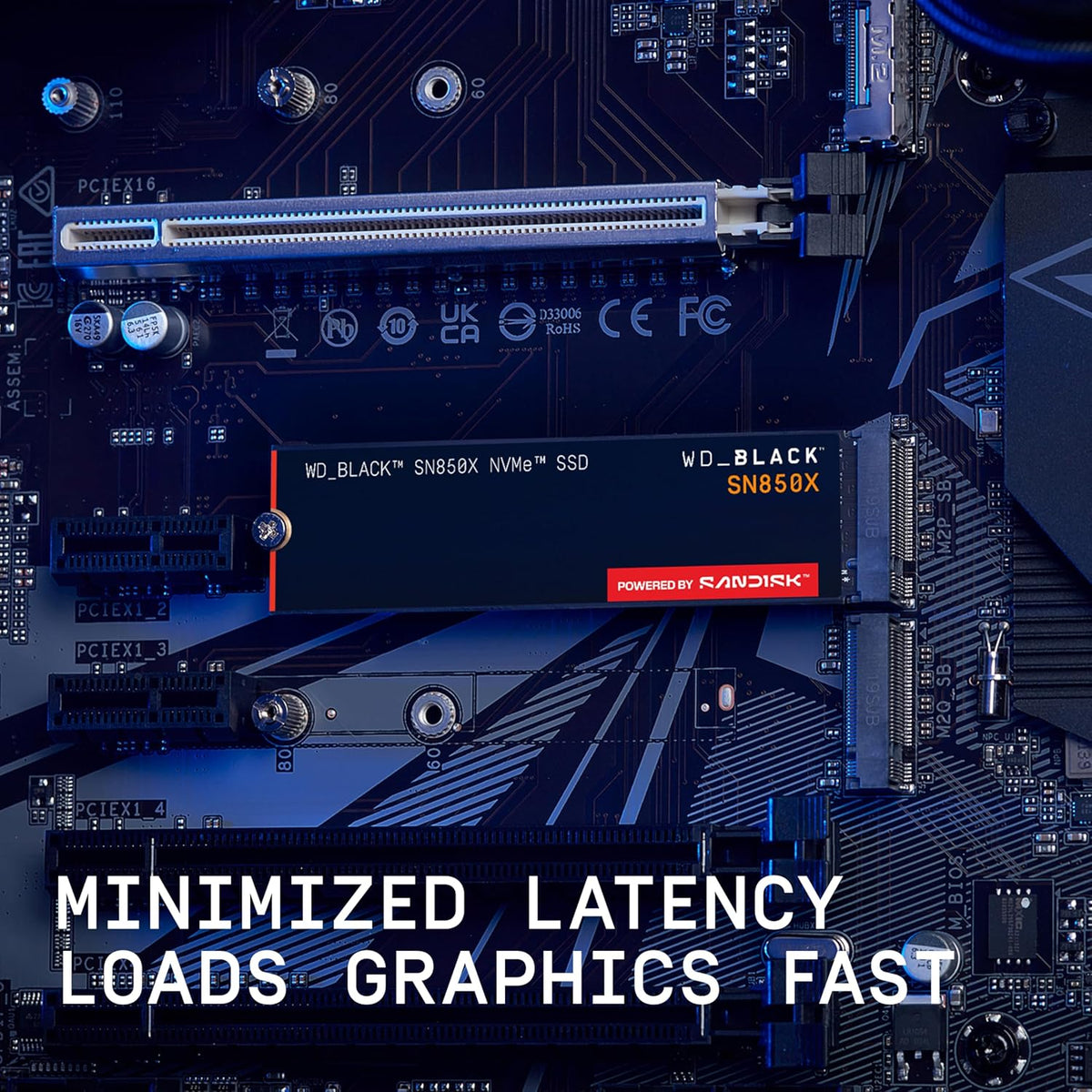 WD SN850X 4TB M.2 2280 PCIe Gen4 NVMe Gaming SSD do 7300 MB/s prędkość odczytu