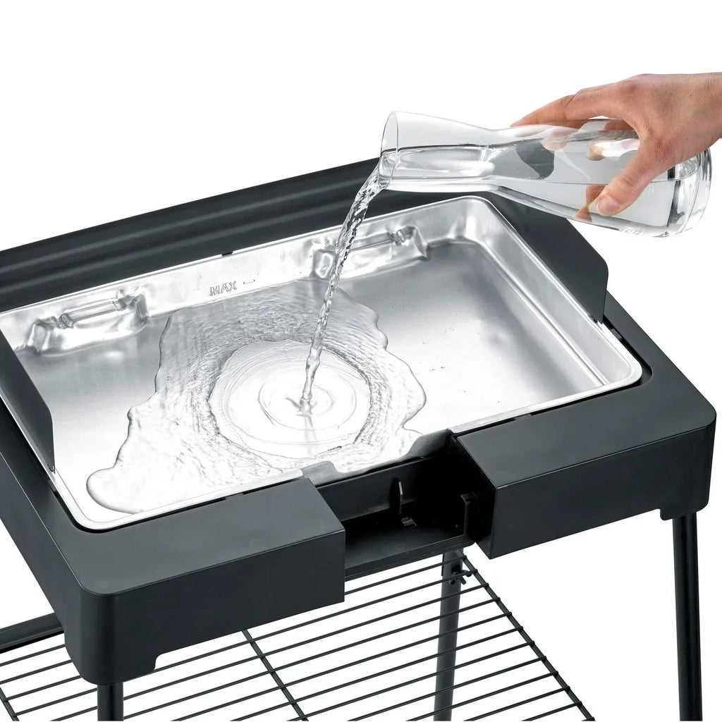 Grill elektryczny stojący z rusztem ryflowanym 2200 W PG 8568 Severin