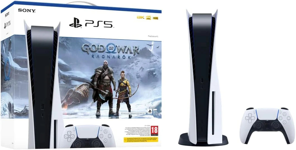 Konsola PlayStation 5 Edycja Standardowa Biała God of War Ragnarok
