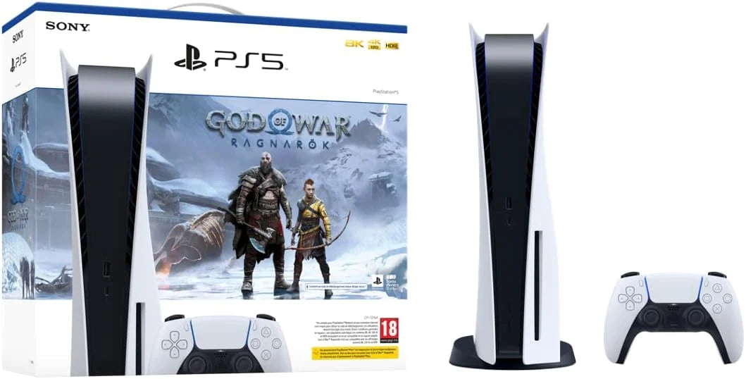 Konsola PlayStation 5 Edycja Standardowa Biała God of War Ragnarok