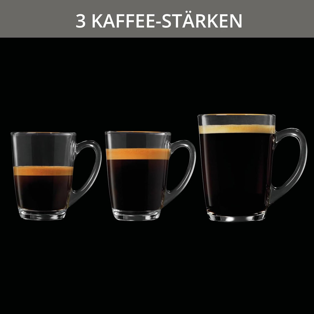 Krups Arabica Picto Ea8105 Ekspres do Kawy, Biały/Czarny, 1450 WW 230 VV
