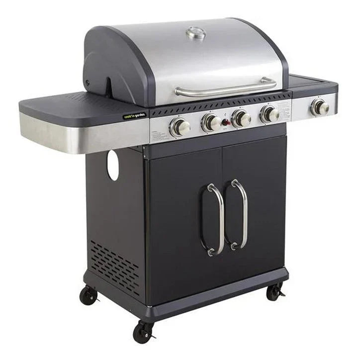 Cook'in Garden Grill Gazowy Na Nóżkach 4 Palniki 14,5kW - Am064sbi