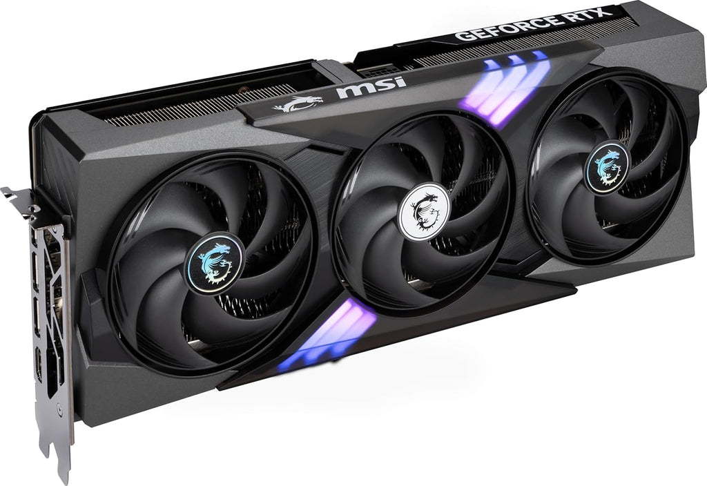 MSI Karta graficzna NVIDIA GeForce RTX 5070 Ti 16G Gaming Trio OC - 16 GB GDDR7 (28 GB/s, 256-bit), PCIe 5.0 - TRI FROZR 4 (3 x wentylatory STORMFORCE) - RGB - HDMI 2.1b, DisplayPort 2.1b