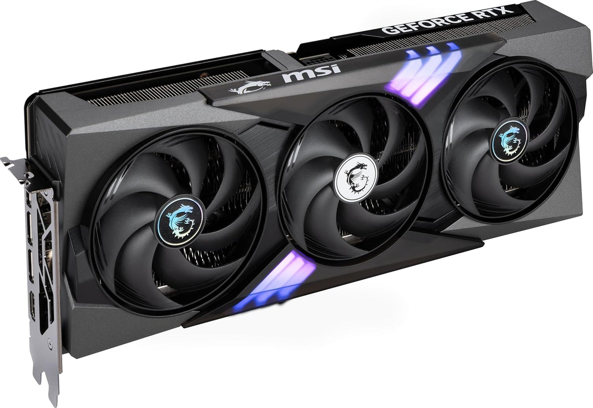 MSI Karta graficzna NVIDIA GeForce RTX 5070 Ti 16G Gaming Trio OC - 16 GB GDDR7 (28 GB/s, 256-bit), PCIe 5.0 - TRI FROZR 4 (3 x wentylatory STORMFORCE) - RGB - HDMI 2.1b, DisplayPort 2.1b
