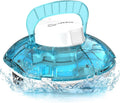 WINNY POOL CLEANER Winny 200 Odkurzacz Basenowy, Bezprzewodowy Robot Odkurzający Basen, 75 Min Autonomii, Baseny Naziemne 60m², Podwójna Filtracja, Automatyczne Parkowanie (Przezroczysty Niebiesko-Biały)