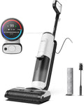 Tineco Floor ONE S7 Steam bezprzewodowa myjka parowa, mop parowy do zabrudzeń na twardych podłogach z cyfrowym wyświetlaczem, samoczyszczenie, czyszczenie krawędzi, napęd do przodu, bezpieczny dla