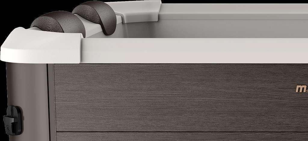 MSPA Tribeca na 6 osób, 160 x 160 x 65 cm, 120 dysz masujących w 3 intensywnościach, dezynfekcja UVC i ozonem, do użytku przez cały rok, na zewnątrz i wewnątrz, wytrzymałe 6-warstwowe PVC,