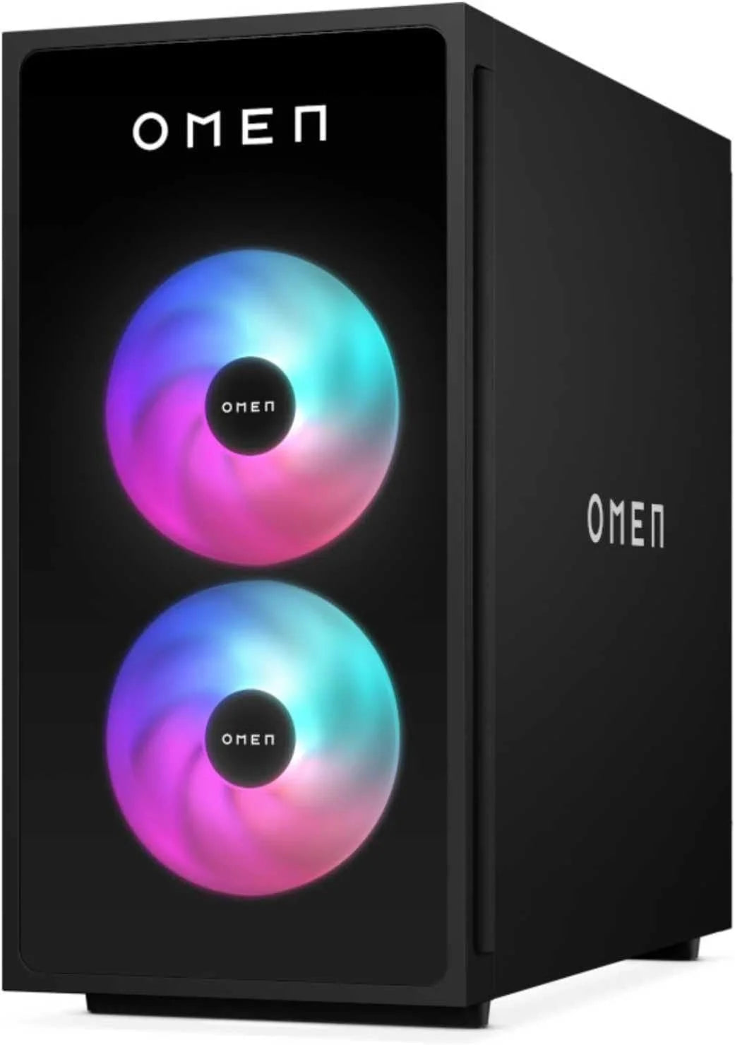HP Komputer stacjonarny Gaming OMEN 35L GT16-0067ns (Procesor AMD Ryzen 7 8700F, 32GB RAM DDR5, 1TB SSD PCIe Gen4, NVIDIA GeForce RTX 5070 12GB, FreeDOS) - Czarny