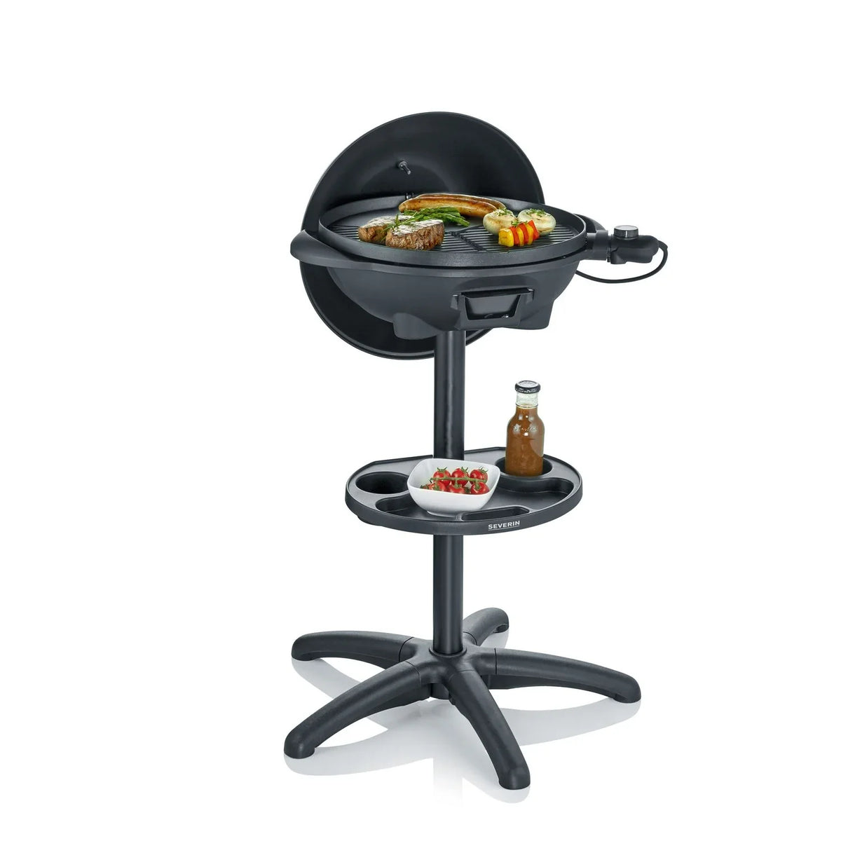 Grill Elektryczny z Podstawą i Pokrywą Severin PG 8541