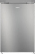 INFINITON CV-A85I - Zamrażarka pionowa, 80 litrów, 85 cm, 3 szuflady, regulacja temperatury, odwracalne drzwi, regulacja wysokości, klasa energetyczna E, Inox