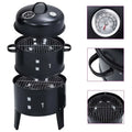 Grill Wędzarnia Węglowa 3 w 1 40x80 cm Vidaxl