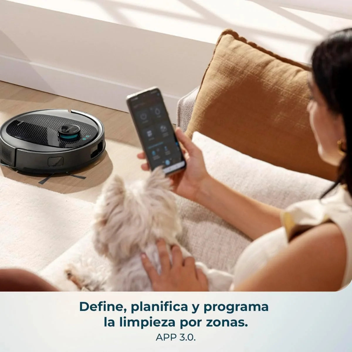 Robot sprzątający Cecotec z funkcją mopowania, stacją samoczyszczącą i sztuczną inteligencją Conga Y80 X-Treme. Nawigacja laserowa i sztuczna inteligencja, 13000 Pa, baza 2,5 l, autonomiczna praca do 220 m², sterowanie aplikacją 3.0
