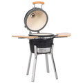 Grill Węglowy Ceramiczny Kamado Grill Ogrodowy 81 cm VidaXL