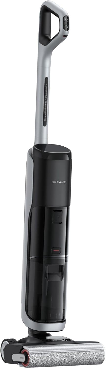 dreame H14 Pro odkurzacz na sucho i na mokro, płaska konstrukcja 180°, czyszczenie szczotki w temperaturze 60°C, suszenie w 5 min, automatyczne dozowanie roztworu, sterowanie aplikacją, 18 kPa