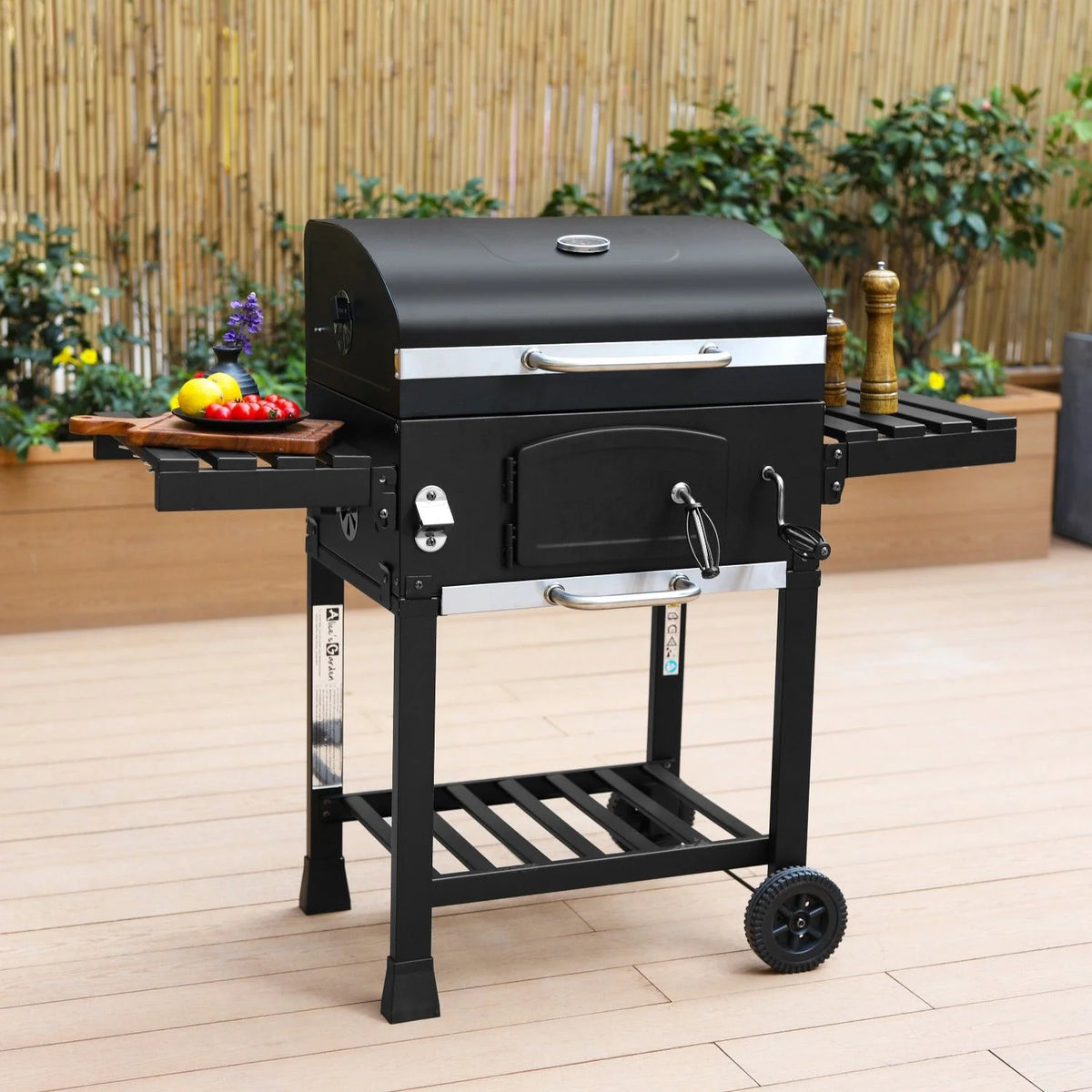 Grill Węglowy Bernard, Popielnik, Nawiewy,
