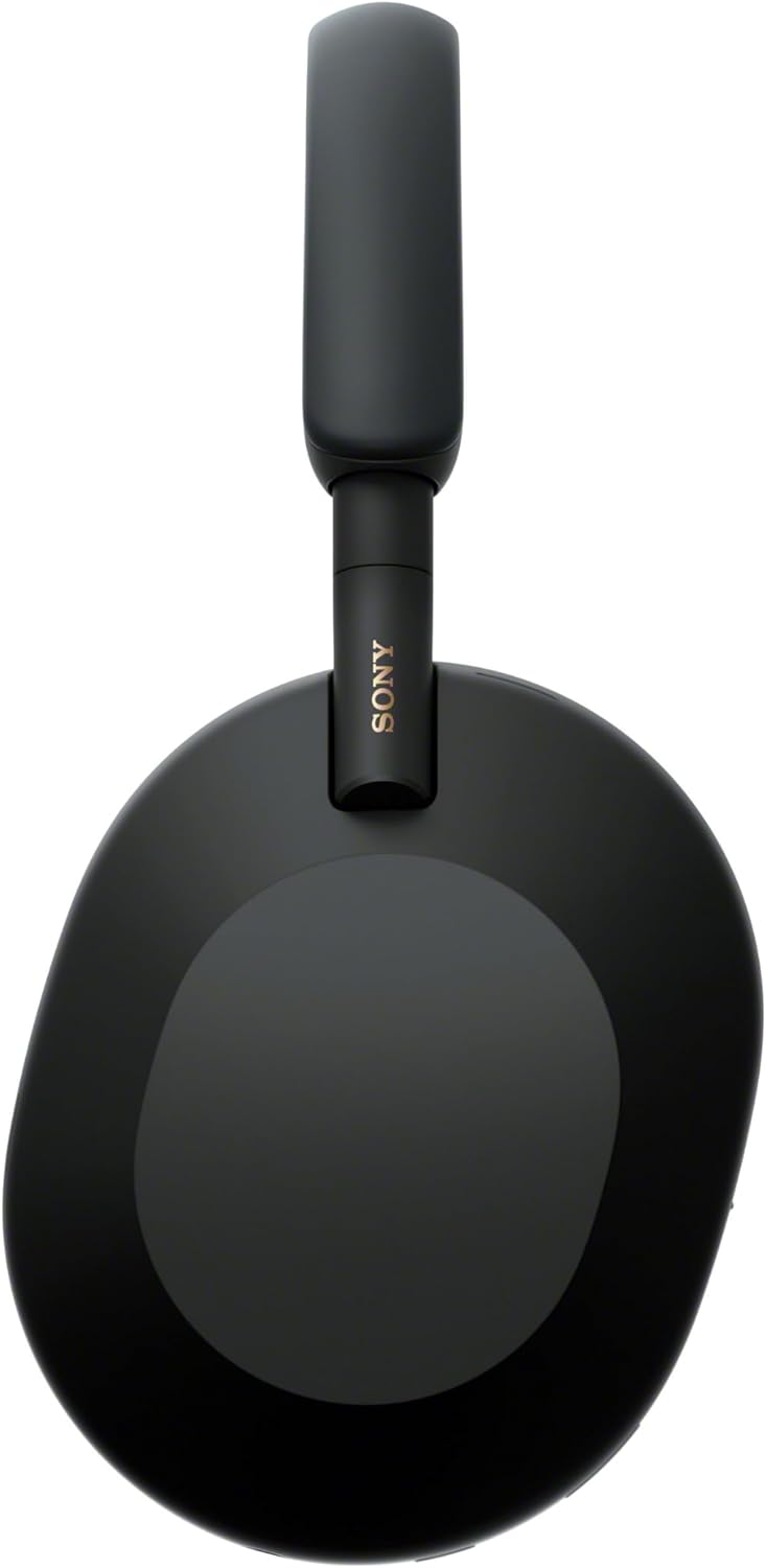 Sony WH-1000XM5 ANC Bezprzewodowe Słuchawki Nauszne z Redukcją Hałasu, Bluetooth, Clear Call Quality, Hi-Res, Do 30H Baterii, Szybkie Ładowanie, Alexa i Google Assistant, IOS i Android - Czarne