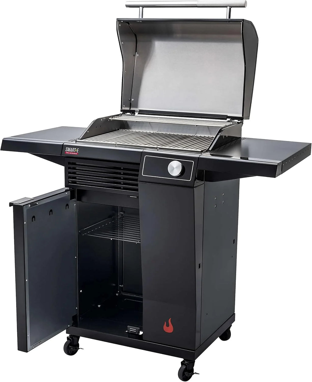 Char-Broil Grill Elektryczny SMART-E - Grill z E-POWER 90-370°C, precyzyjna kontrola temperatury, funkcja czyszczenia - Idealny do gotowania na świeżym powietrzu, w ogrodzie i na patio