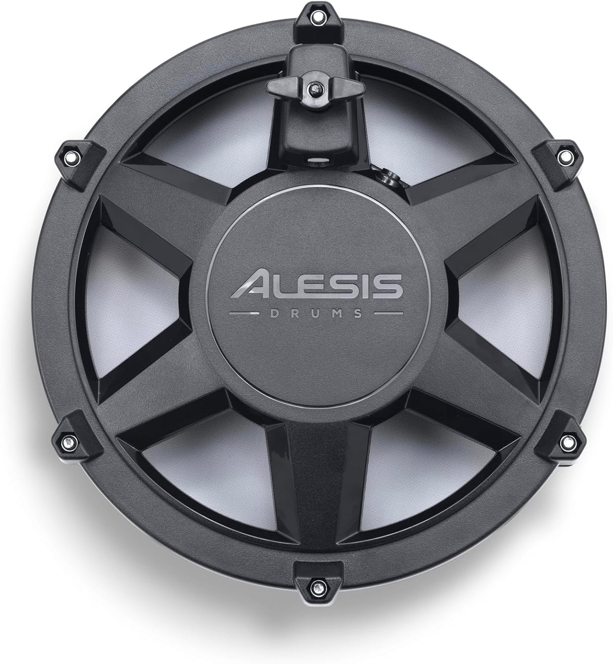 Alesis Nitro Max Kit – Elektroniczna perkusja z cichymi naciągami siateczkowymi, dwustrefowym padem werbla 10", Bluetooth, 440+ autentycznych brzmień, lekcjami Drumeo, USB MIDI, pedałem stopy