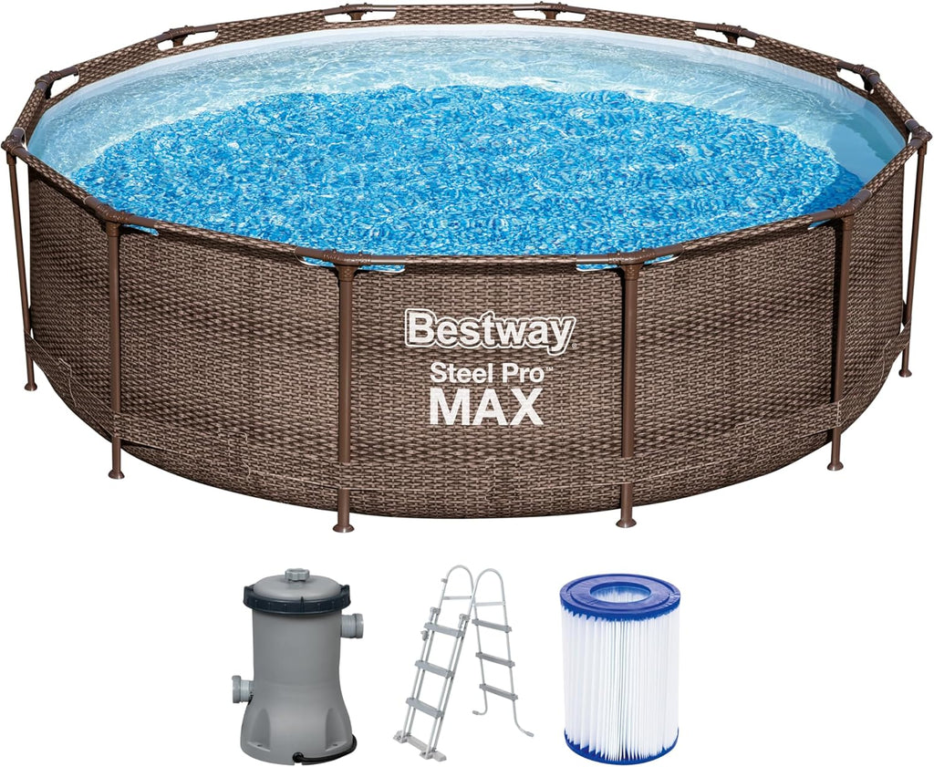 Bestway Basen Rozporowy Steel Pro Max Deluxe 366x100 cm 56709