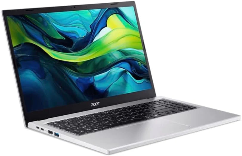 acer Aspire Go 15 - Laptop 15,6" (Intel Core i7 13620H, 16 GB RAM DDR5, 1024 GB SSD, Windows 11 Home, Intel UHD Graphics) Kolor Srebrny, Klawiatura QWERTY Hiszpańska z Klawiaturą Numeryczną