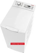 Corberó – Pralka Ładowana Od Góry 6,5 kg | CLACSM6524 | 1200 obr./min | 16 Programów, Funkcja Pary, ECO, Czyszczenie Bębna | Opóźniony Start | Szybkie Pranie | Łatwe Prasowanie | Wskaźniki LED | Biała